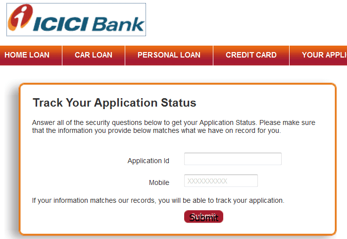 how to check my address in icici bank account online
