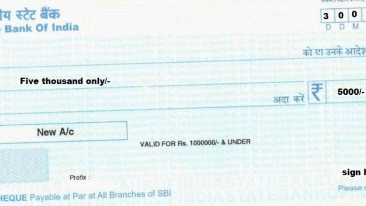 How To Fill SBI Cheque Book For Self Withdrawal