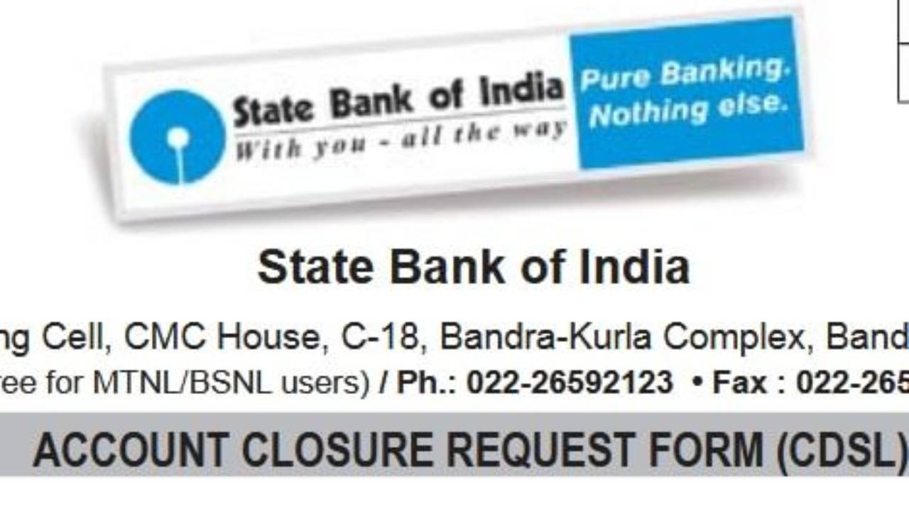 How To Close State Bank Of India Account Online