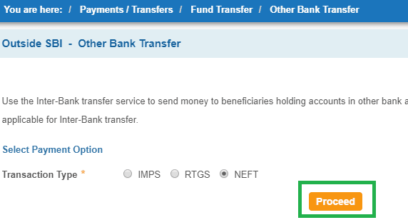 Transfer Money From Sbi To Other Banks With Online Banking