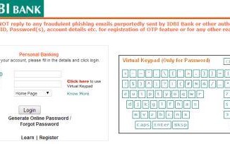 idbi online net banking