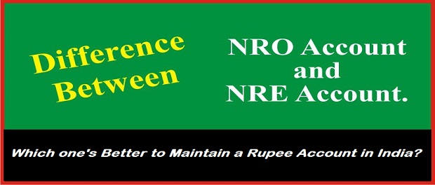 NRO Account vs NRE Account