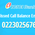 icici account balance check