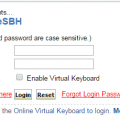 sbh online login