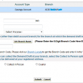 create demand draft in sbi online