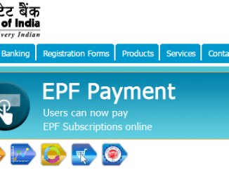 pay epf online through sbi net banking