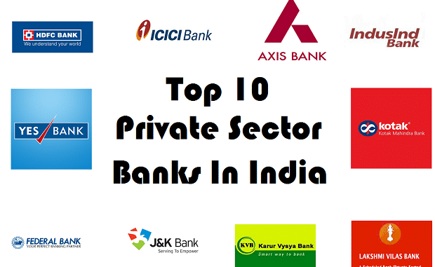 Top 10 Private Sector Banks In India