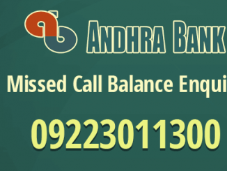 andhra bank balance check online