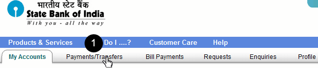 payment transfer sbi