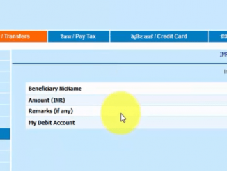 imps fund transfer in bank of india