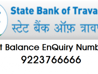 sbt balance enquiry number