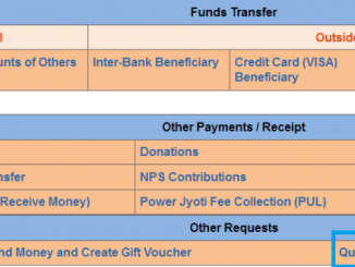 sbi quick transfer
