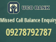 uco bank balance enquiry number