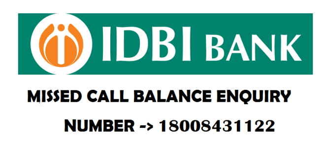 IDBI bank Account Balance Enquiry