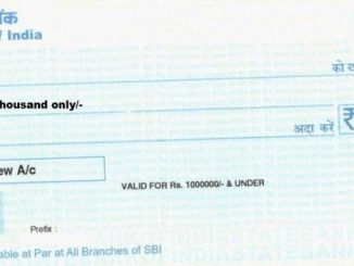 fill sbi cheque