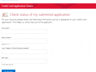 bank of america credit card status