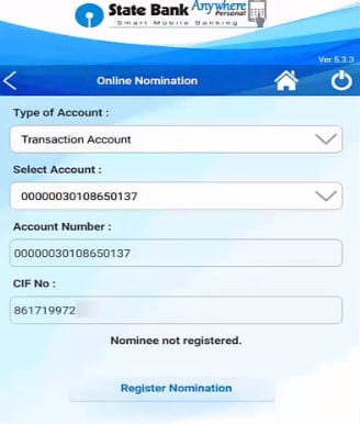 cif number sbi anywhere app