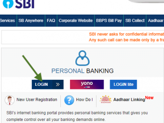 first time login to sbi internet banking