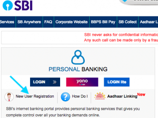 new user registration in sbi internet banking