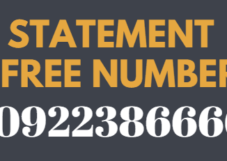 sbi mini statement toll free number