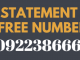 sbi mini statement toll free number