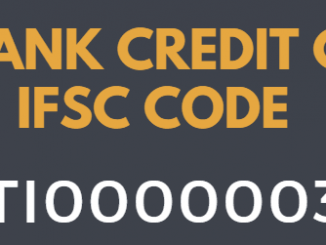 citibank credit card ifsc code