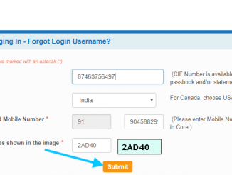 recover onlinesbi username