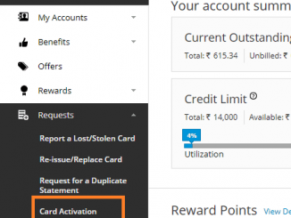 Unblock SBI Credit Card Online