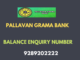 pallavan grama bank balance enquiry number