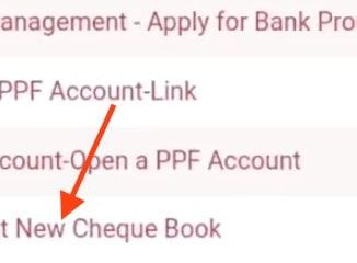 request new cheque book pnb