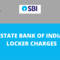 SBI Locker Charges