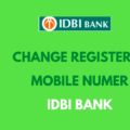 Change Registered Mobile Number in IDBI Bank Online