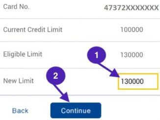 set new hdfc credit card limit