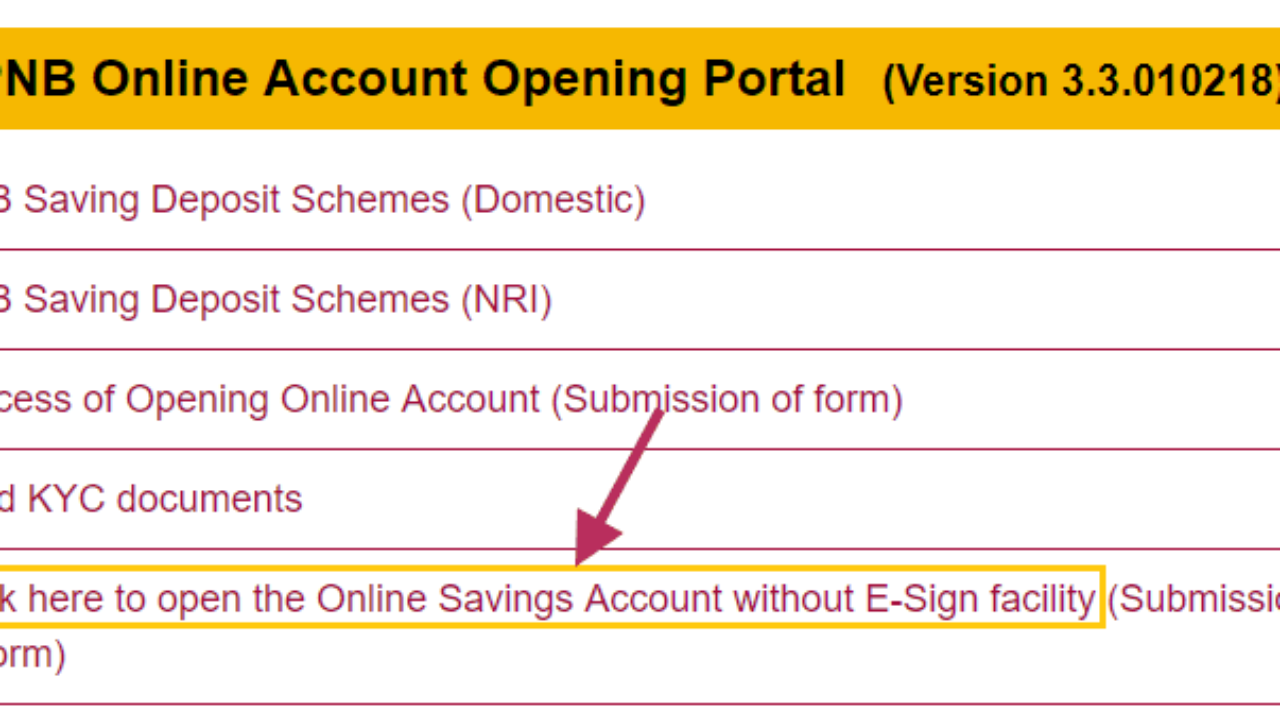 How to Open PNB Saving Account Online