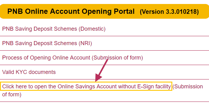 How to Open PNB Saving Account Online open online saving account pnb