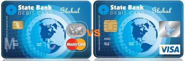 sbi mastercard global vs visa card global