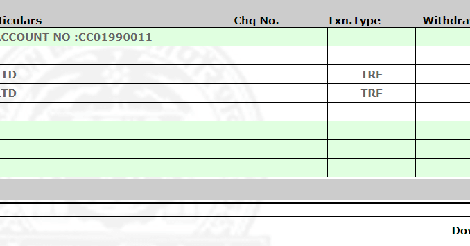 How To Download Corporation Bank Account Statement in PDF Format download Corporation Bank account statement