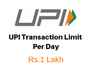 upi transaction limit per day