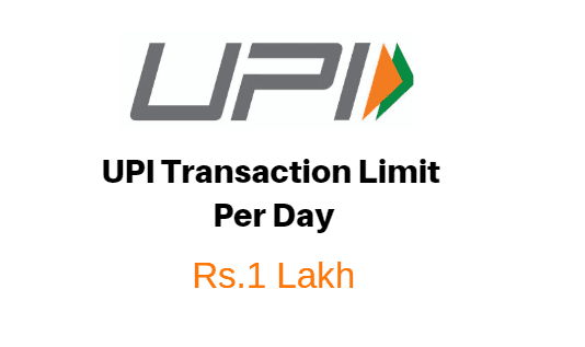 upi transaction limit per day