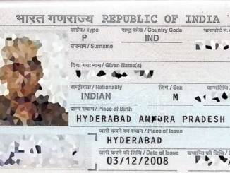 passport book number Indian passport