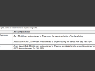 sbi imps transfer limit