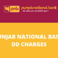 PNB Demand Draft Charges