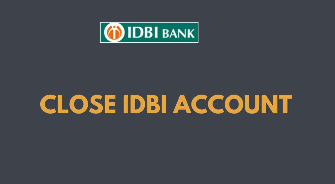 close idbi bank account