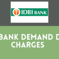 idbi bank dd charges