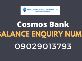 cosmos bank balance check number