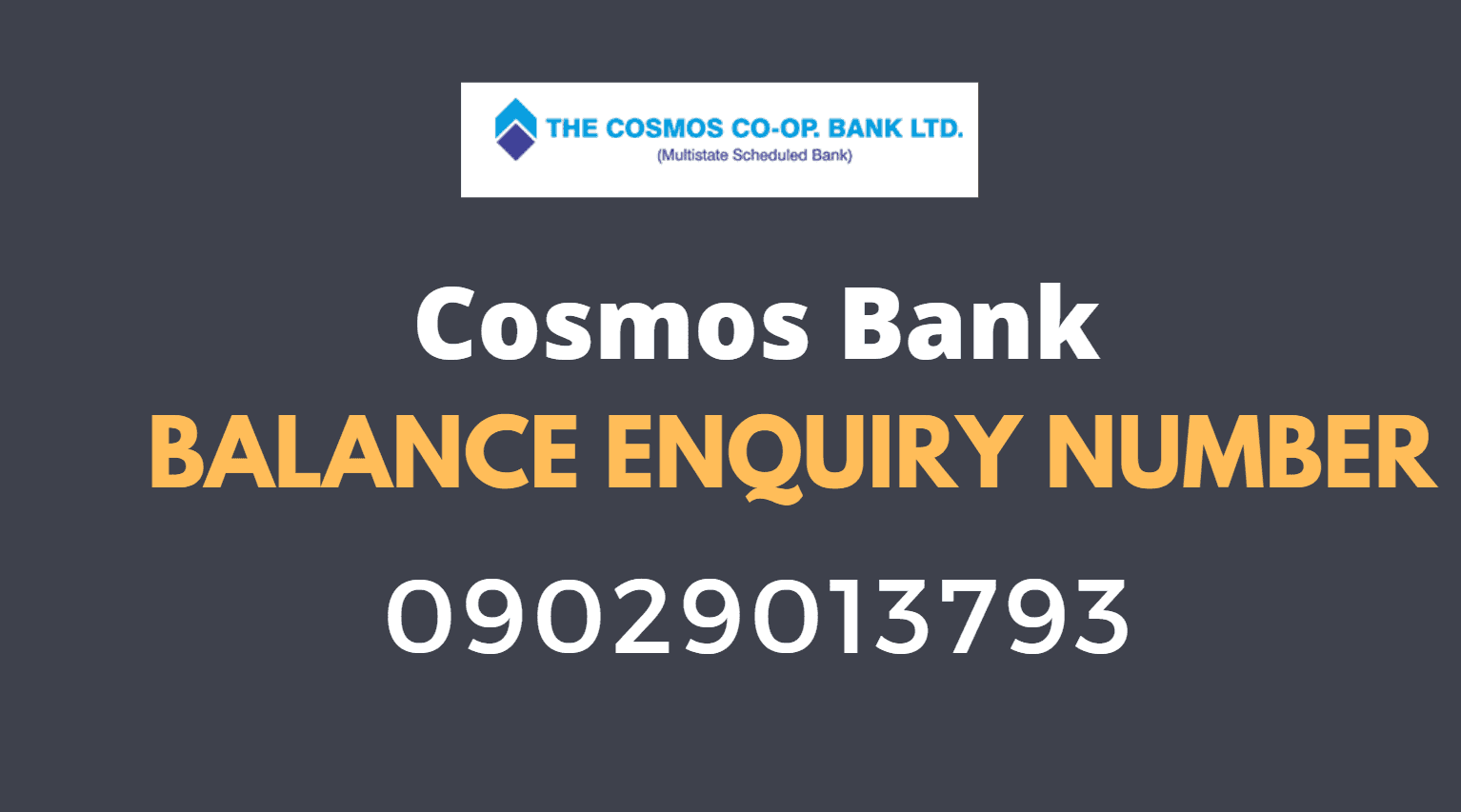 cosmos bank balance check number