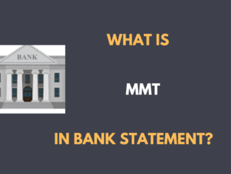mmt in bank statement