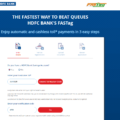 HDFC FASTag Registration using customer id