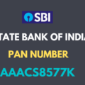 sbi pan number