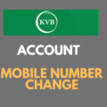 Register or Change Mobile Number in Karur Vysya Bank